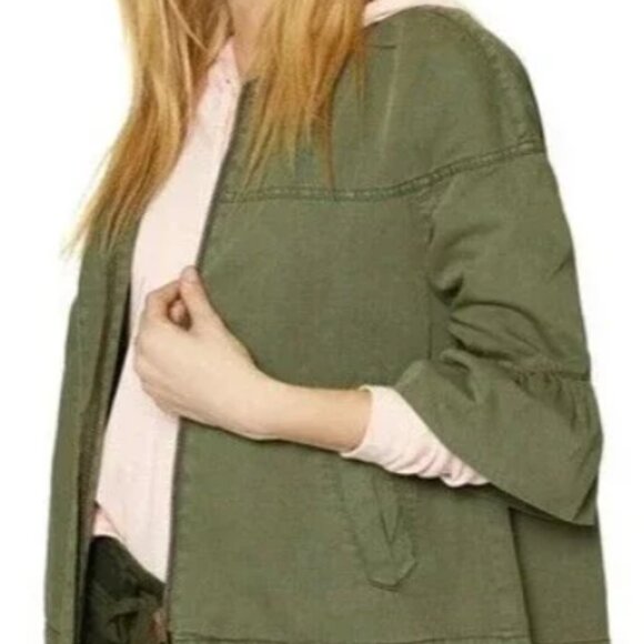 Sanctuary Scout Jacket in Cadet Green - Picture 1 of 5